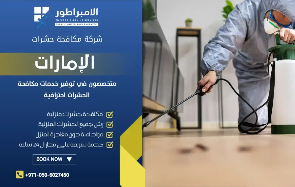 شركة مكافحة حشرات في حتا بدبي